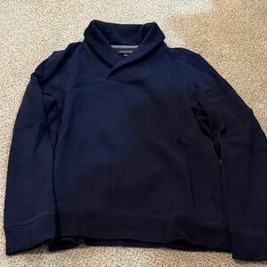 Banana Republic Men's Dark Blue Turtleneck Sweater